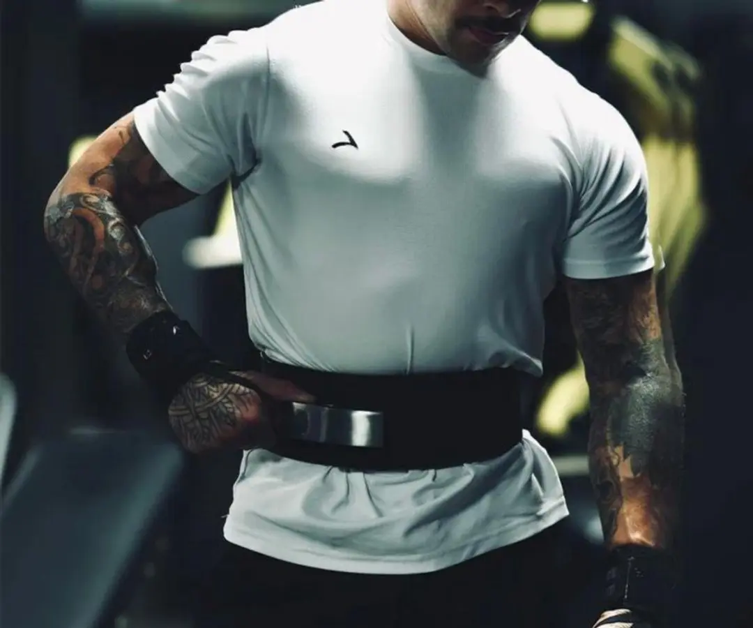 Reeva Lifting Belt XS - RVS gespsluiting - Zwart