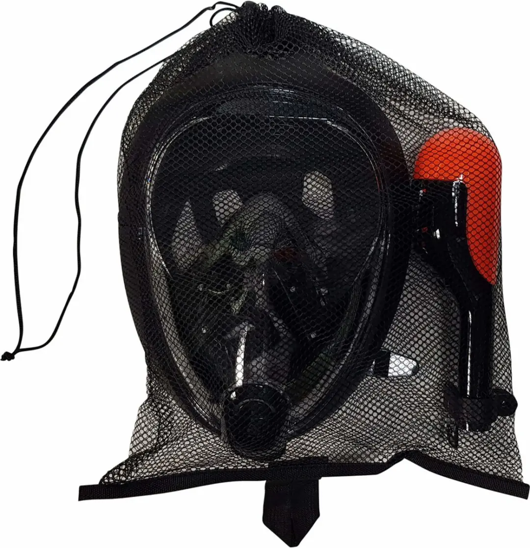 Tunturi Junior Full Face Snorkelmasker - Zwart