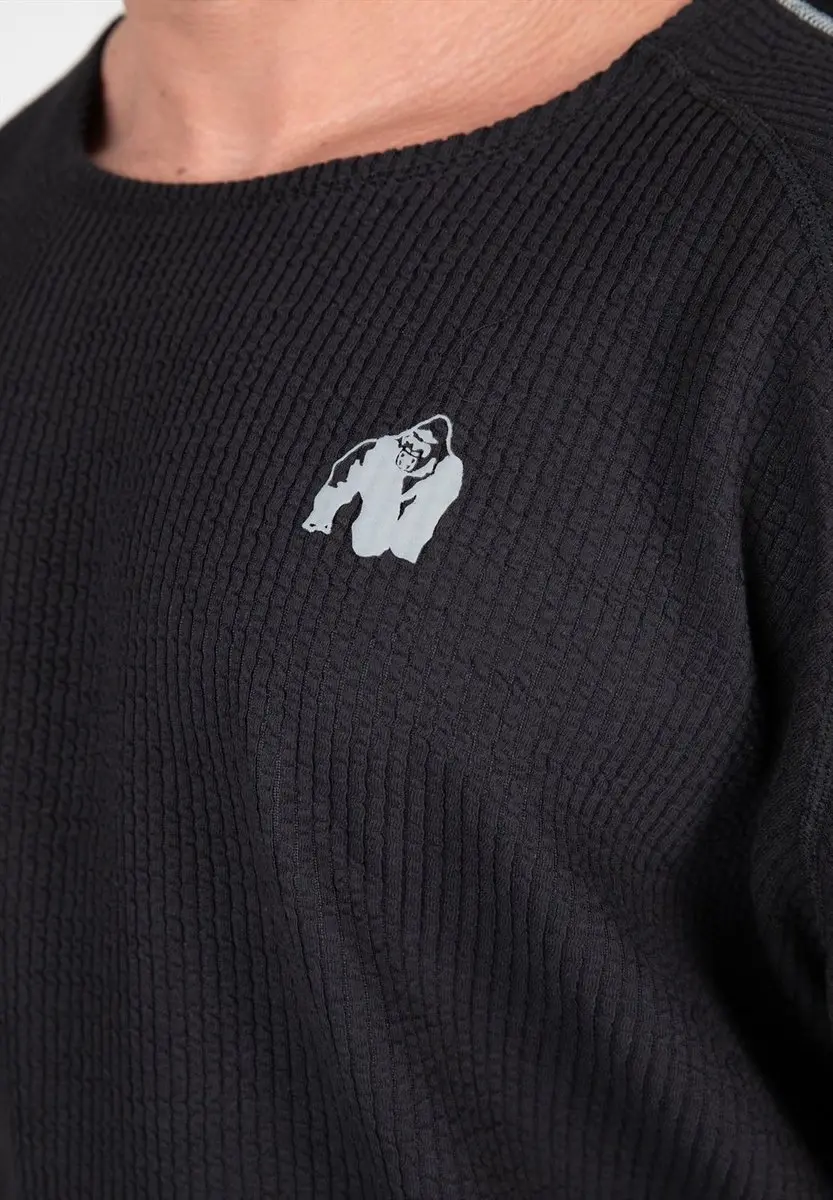 Gorilla Wear Buffalo Old School T-Shirt - Zwart/Grijs