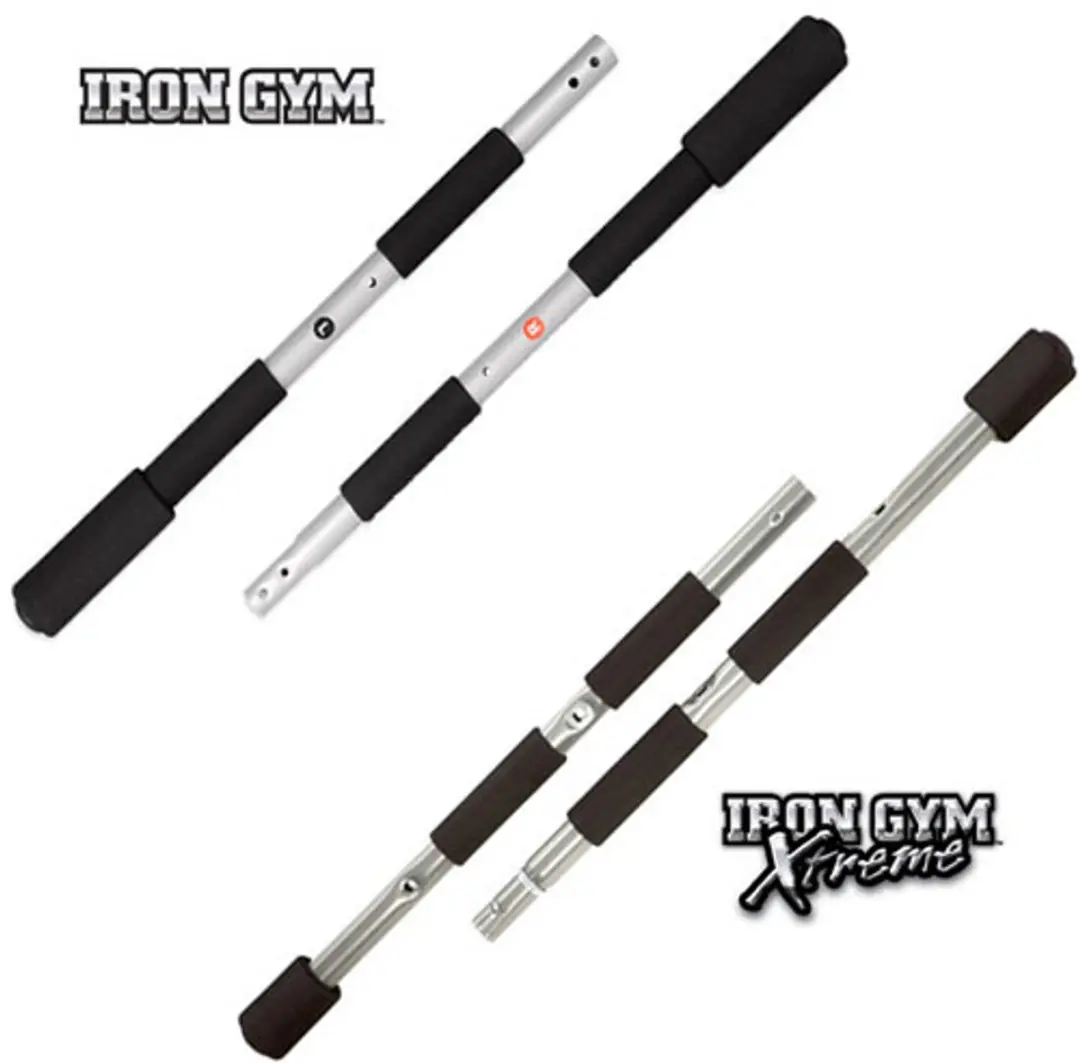 Iron Gym Extension Bar - 1 Stuk - Zwart