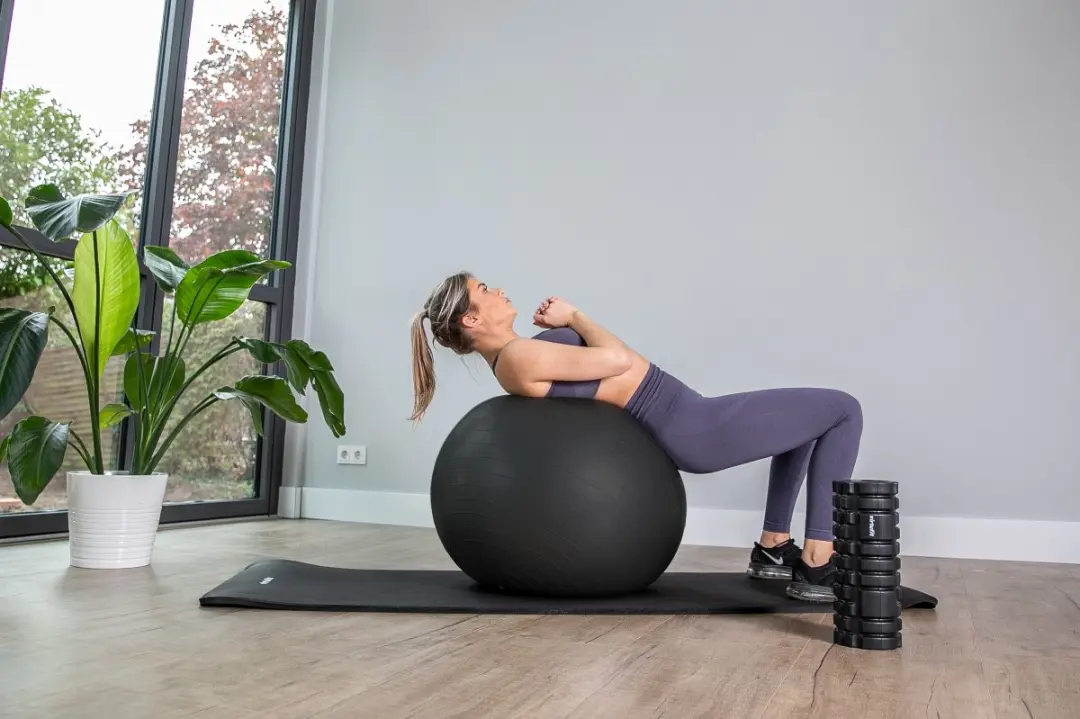 Virtufit Anti-Burst Fitnessbal Pro 85cm - Zwart