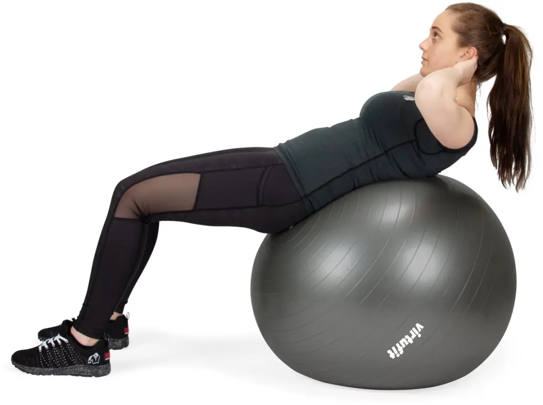Virtufit Anti-Burst Fitnessbal Pro 85cm - Zwart