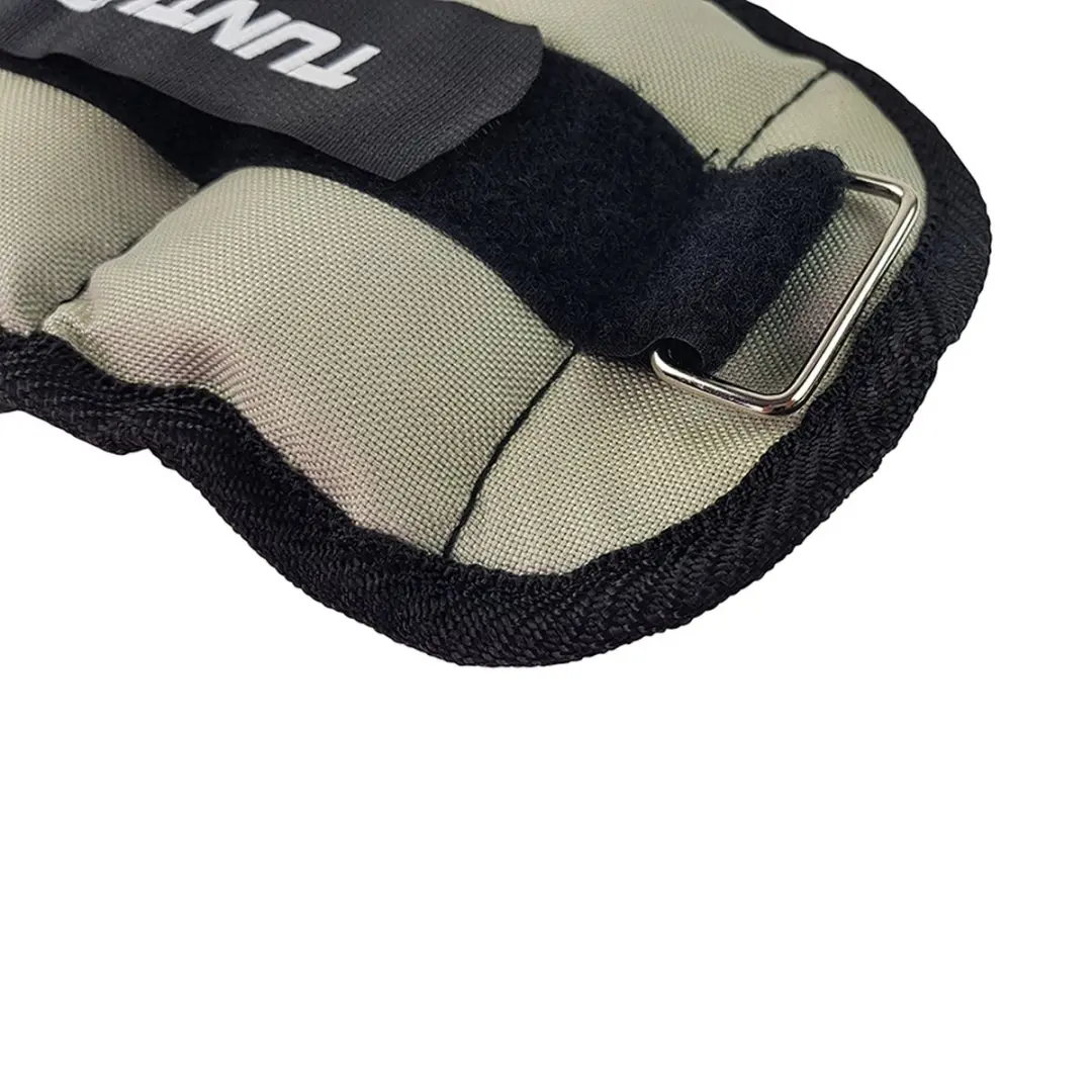 Tunturi Enkel-/Polsgewichten 2x1,0kg - Grijs/Zwart