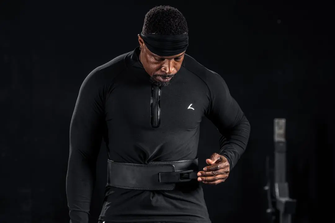 Reeva Powerlift Lifting Belt M - Zwart Leder