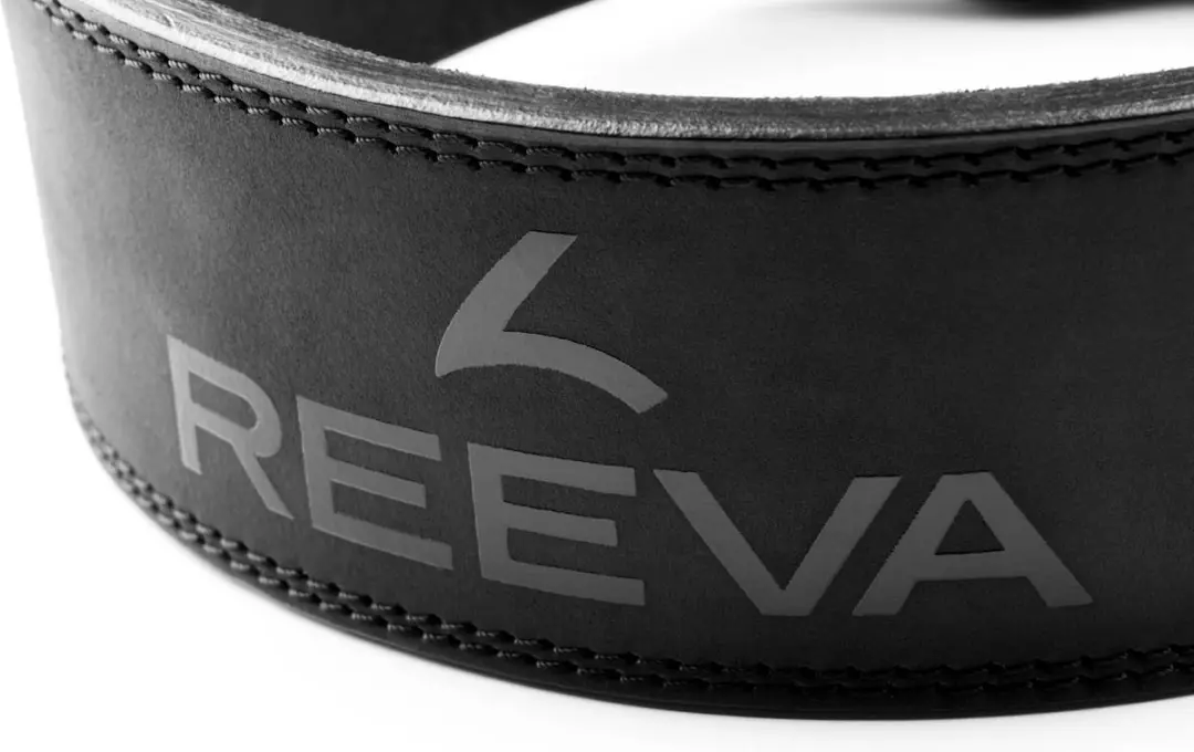 Reeva Powerlift Lifting Belt M - Zwart Leder