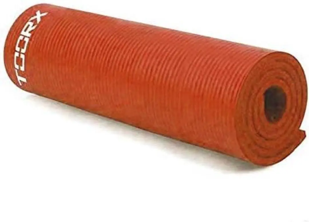 Toorx Yogamat - 172x61cm NBR - Oranje met ophangogen