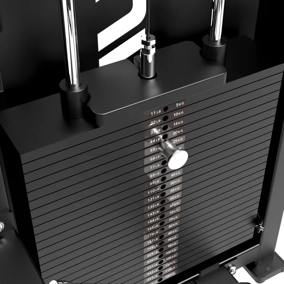 Tunturi Platinum Bicep Curl Krachtstation 120kg - Zwart