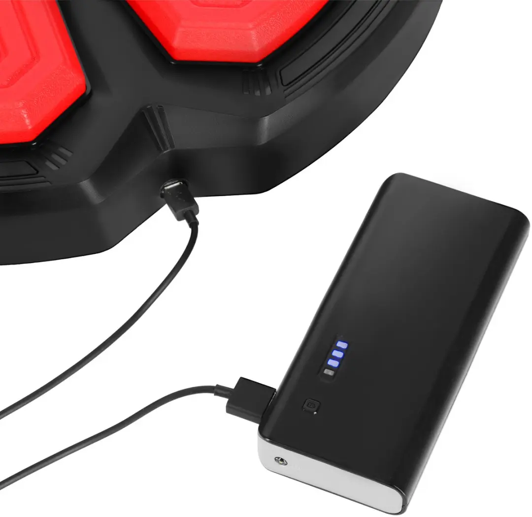 HMS Elektronisch Bokstarget - Zwart/Rood - Bluetooth - Met Handschoenen
