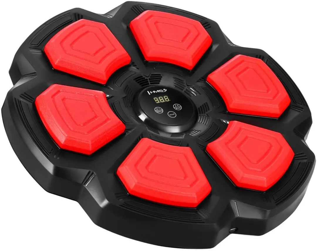 HMS Elektronisch Bokstarget - Zwart/Rood - Bluetooth - Met Handschoenen