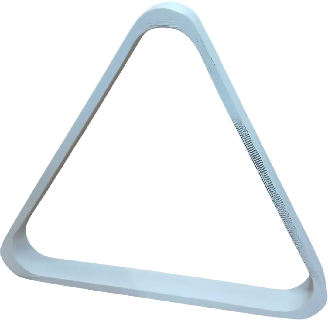 Buffalo Houten Triangel Pool Wit 57,2mm