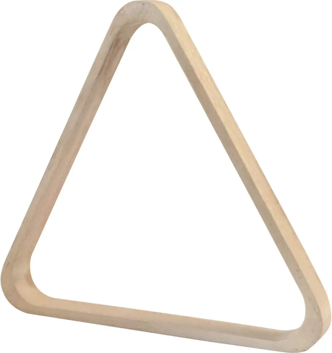 Buffalo Houten Triangel Pool Wit 57,2mm