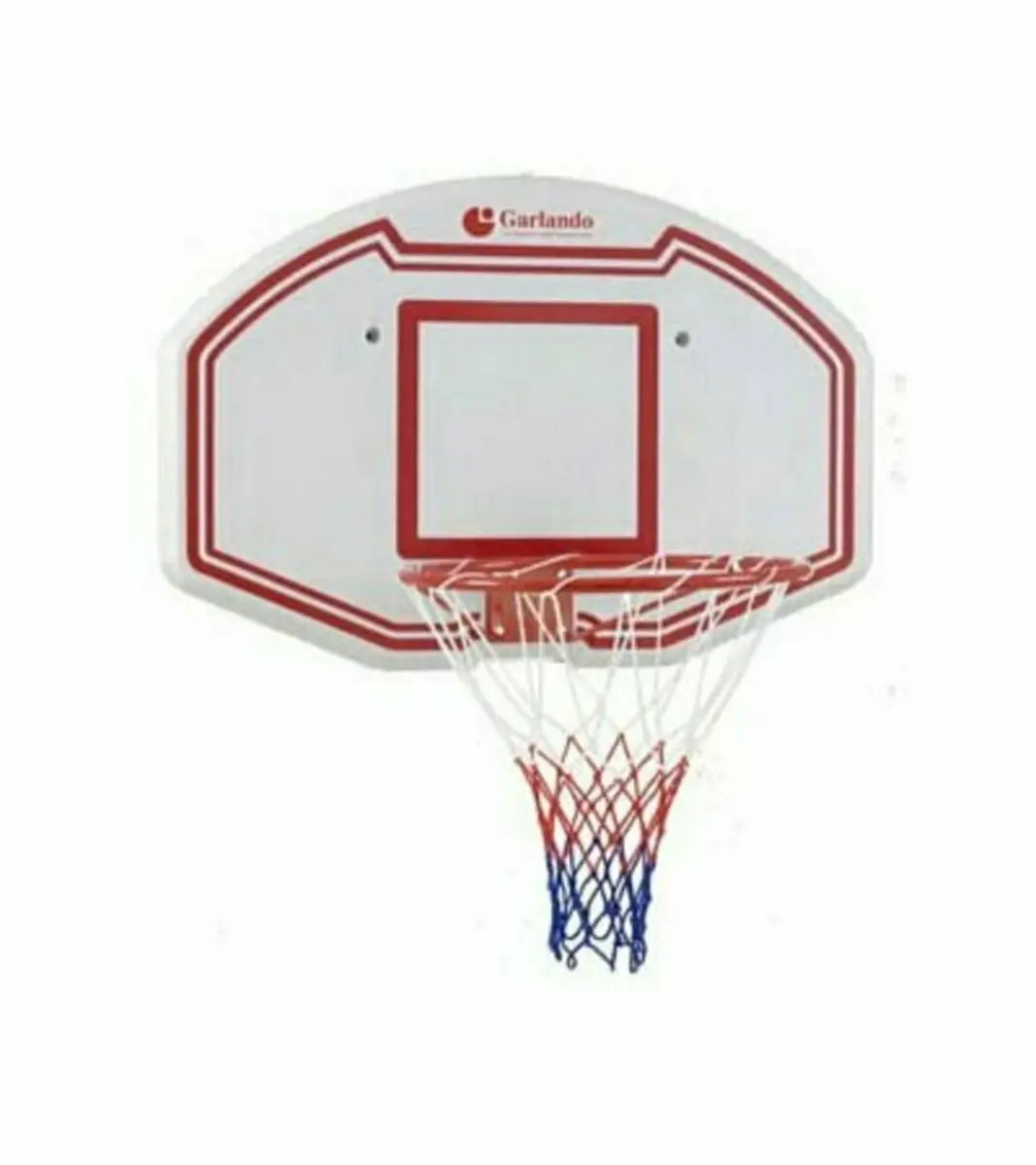 Garlando Boston Basketbalbord 91x63cm - Rood/Wit/Blauw