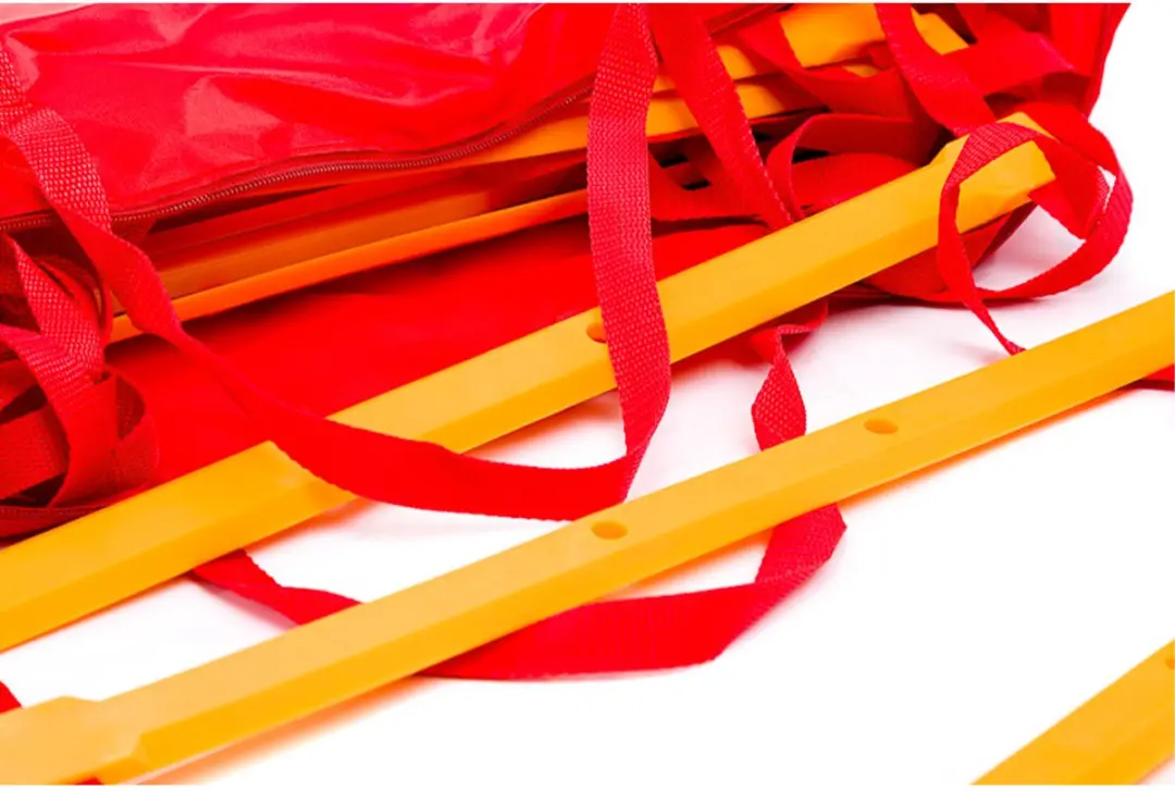 Muscle Power Speedladder MP1090 - Oranje/Rood