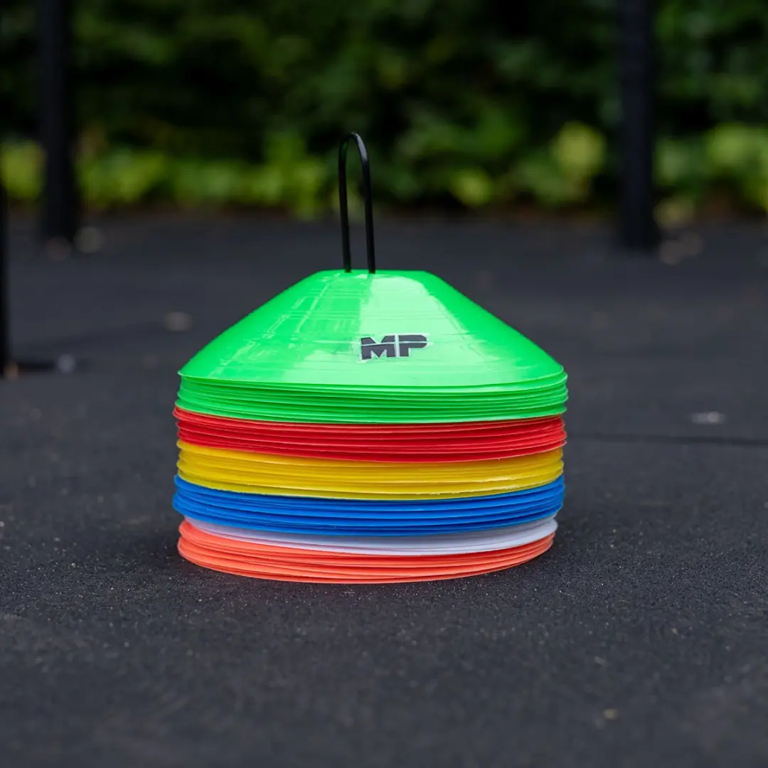 Muscle Power Markeringshoedjes MP1078 - 60 Stuks (10x6 kleuren)