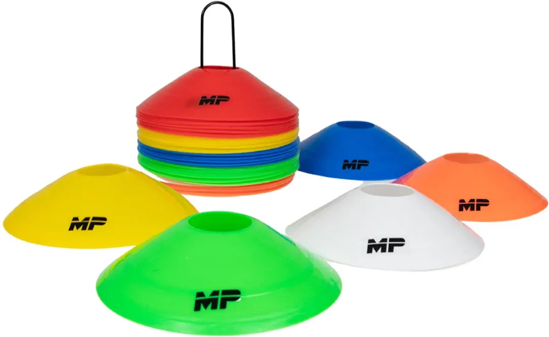 Muscle Power Markeringshoedjes MP1078 - 60 Stuks (10x6 kleuren)