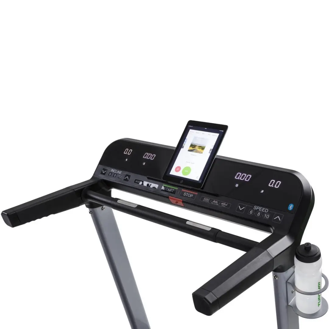 Tunturi Fitrun 70i Loopband - 19 Programma's 0,8-20 km/u - Zwart/Grijs