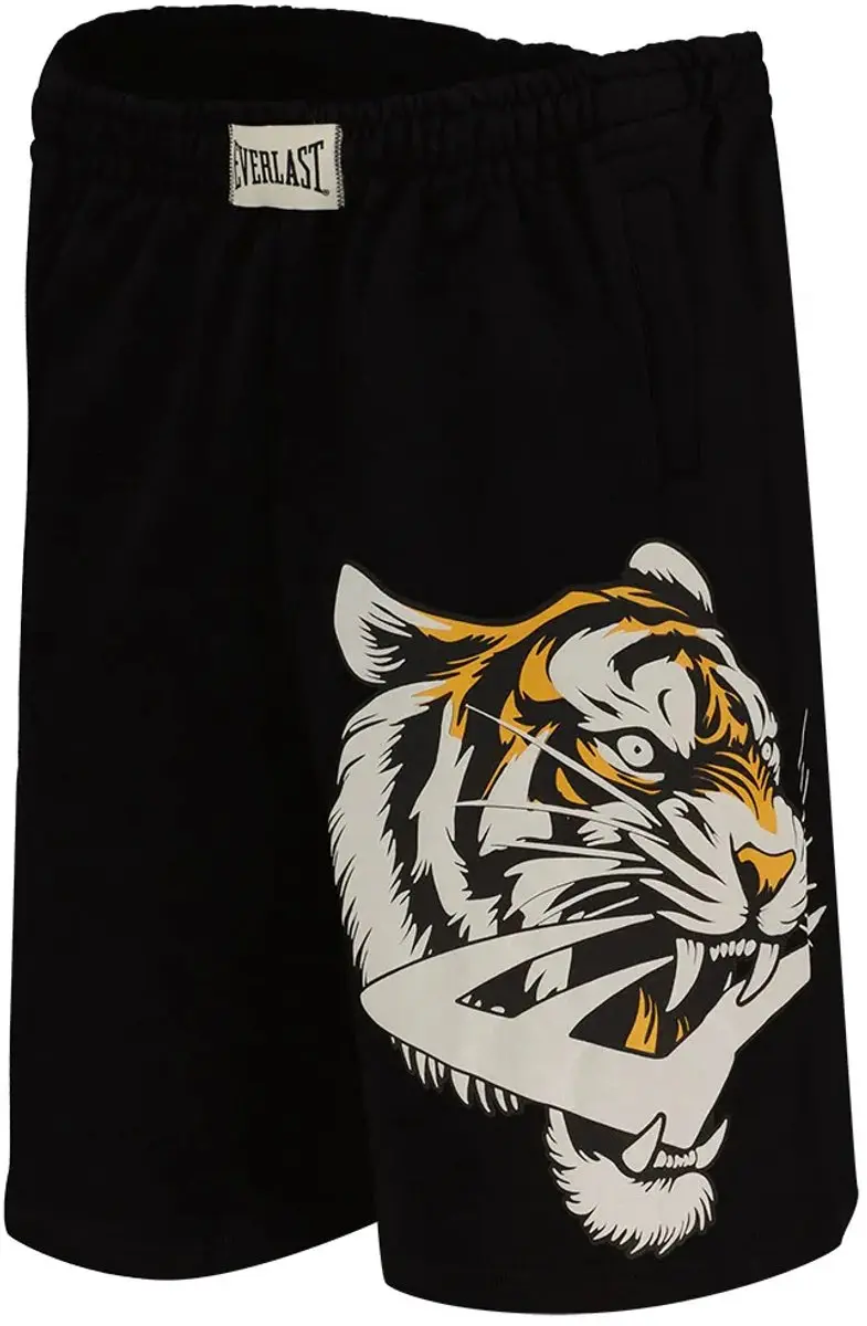 Everlast Tiger Korte Broek - L - Zwart
