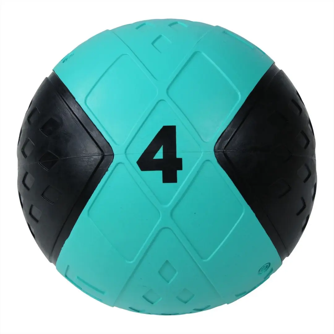LifeMaxx LMX Medicijn Bal 4kg - Zwart/Blauw