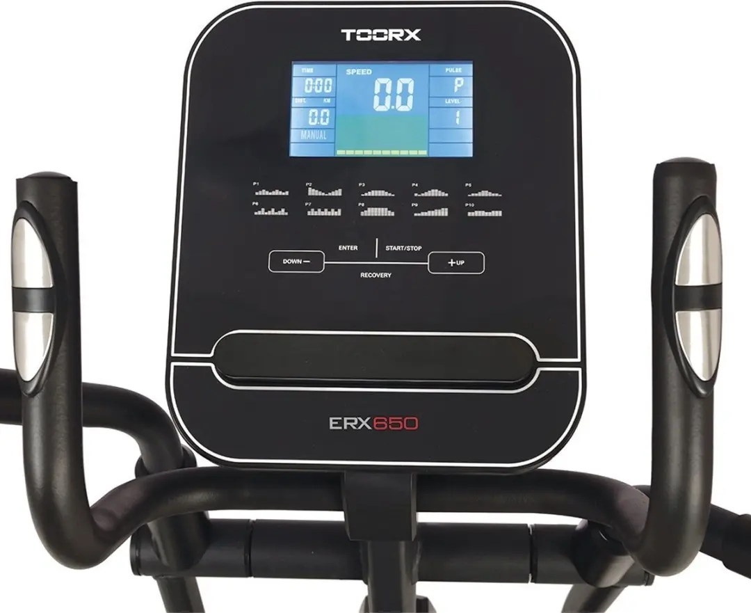 Toorx Fitness ERX-650 Crosstrainer - 24 Niveaus - Antraciet