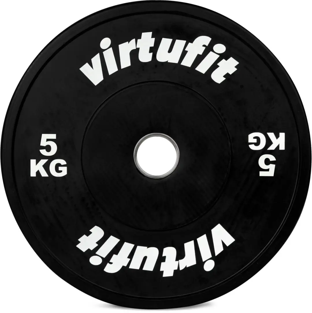 Virtufit Bumper Plate 50mm 5kg - Zwart