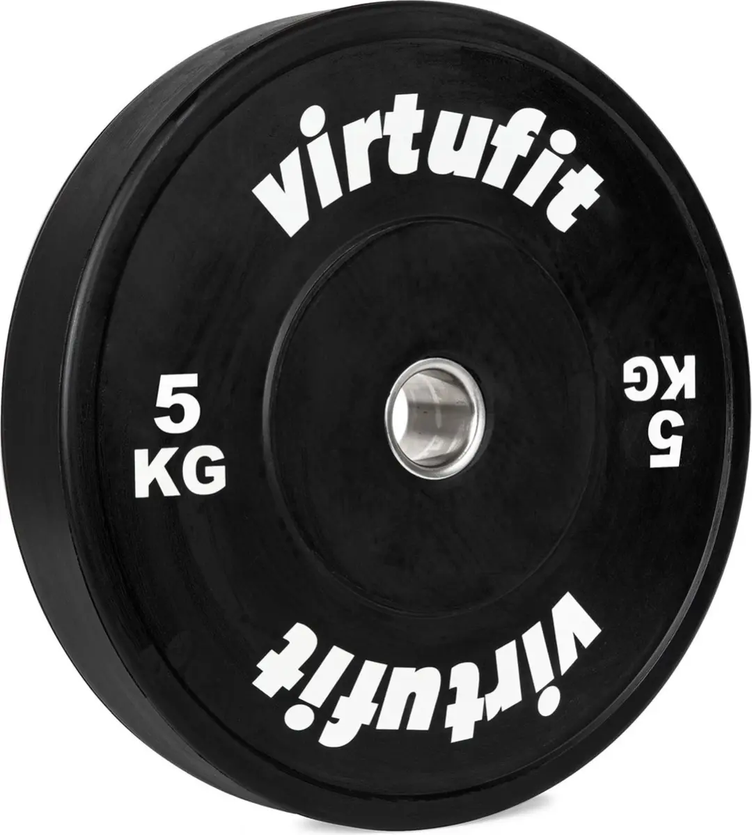 Virtufit Bumper Plate 50mm 5kg - Zwart