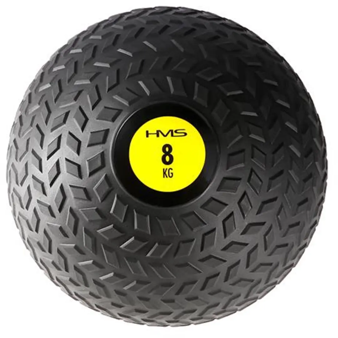 HMS PST-Serie Slam Ball 8kg - Zwart/Geel