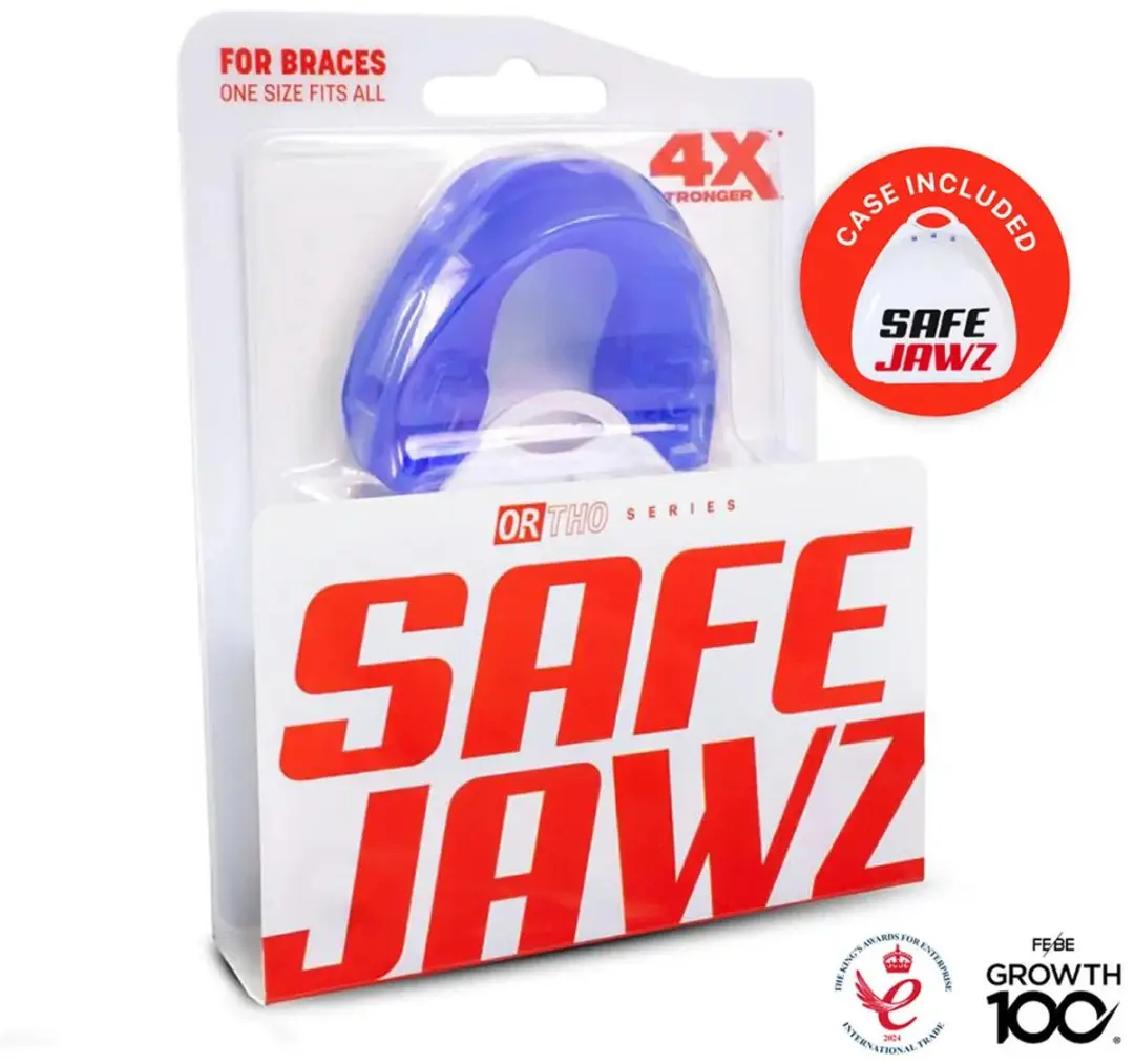 Safejawz Gebitsbeschermer Ice Blauw - One Size