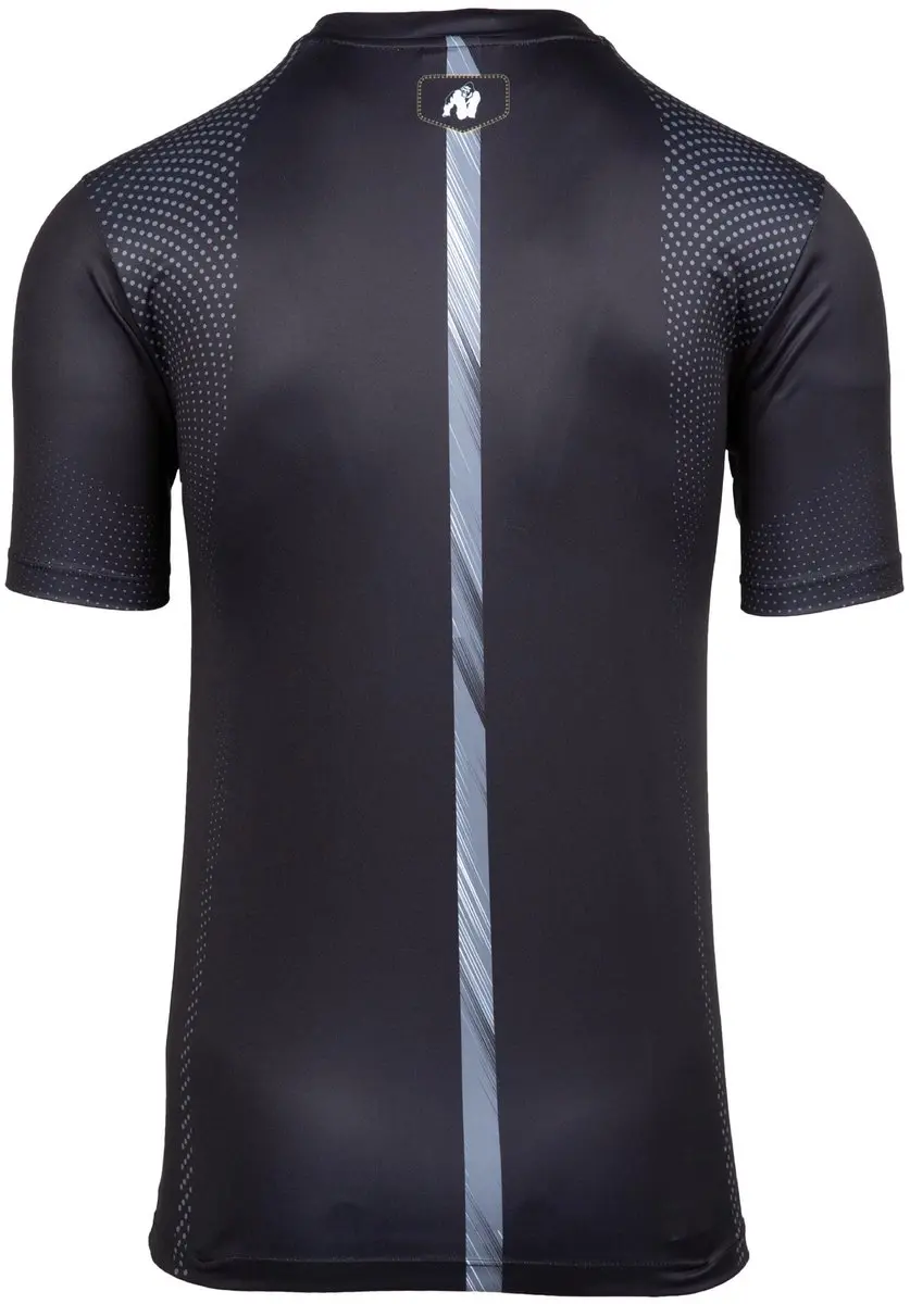Gorilla Wear Clayton T-shirt - XL - Zwart/Goud - afbeelding 6 van 6