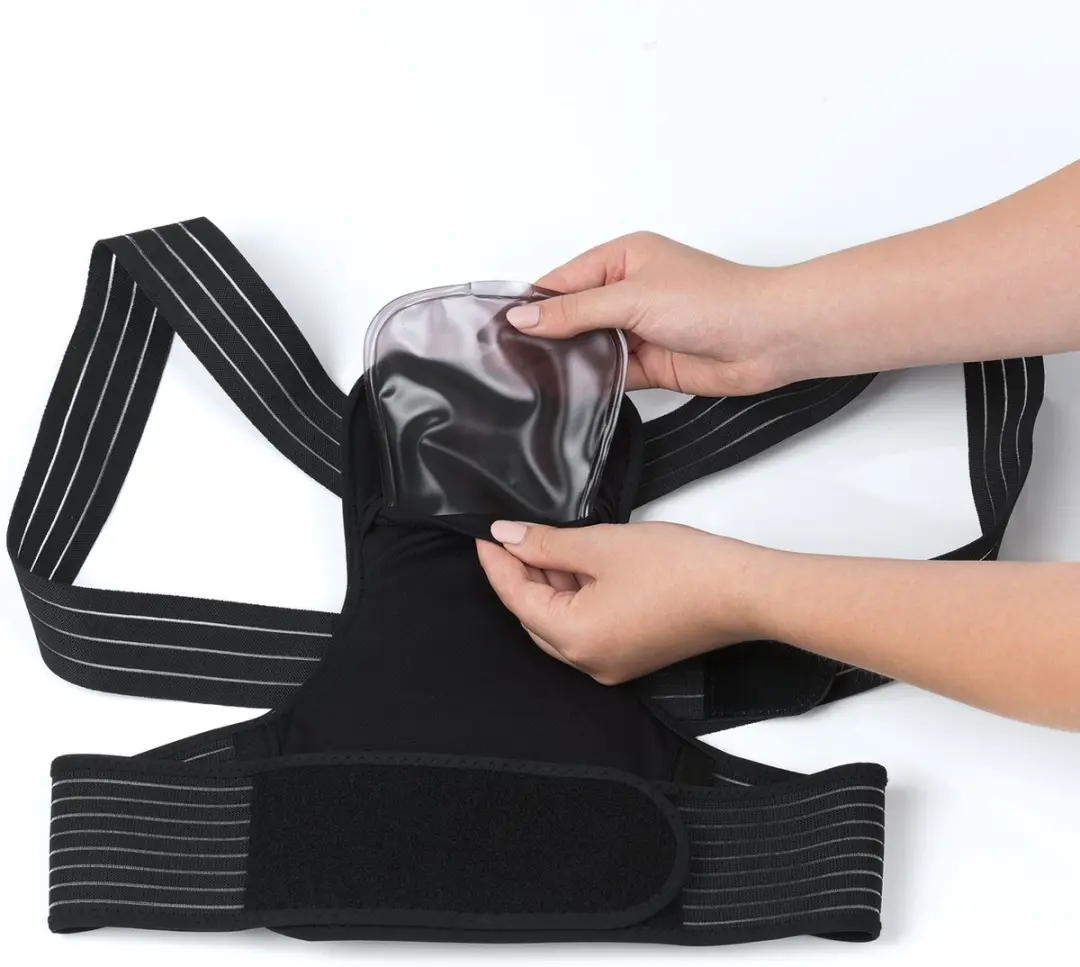 Maxxmee Rugcorrector met Gelpad L/XL - Zwart
