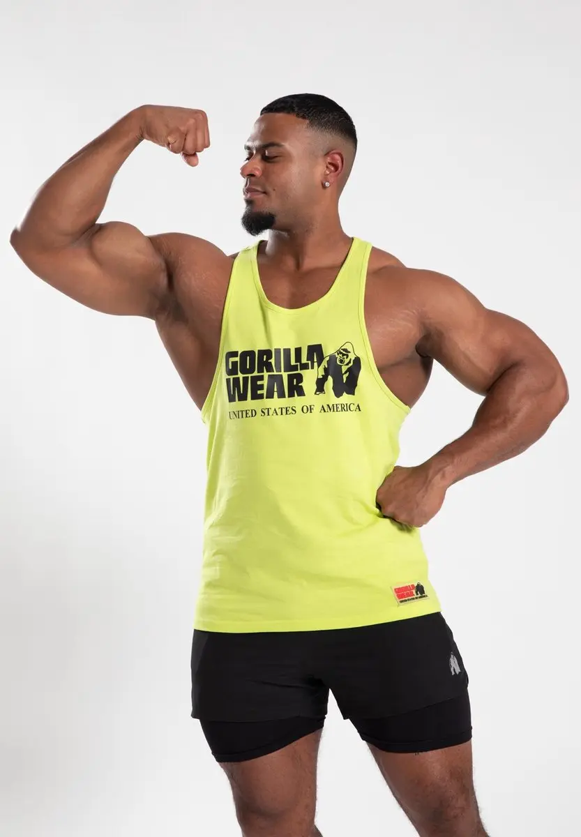 Gorilla Wear Classic Tanktop - Wild Lime S