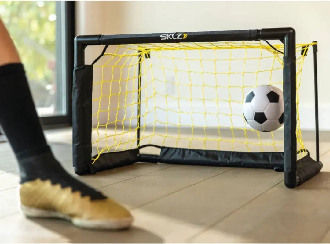 Sklz Pro Mini Soccer Voetbaldoel 56x39cm - Zwart/Geel