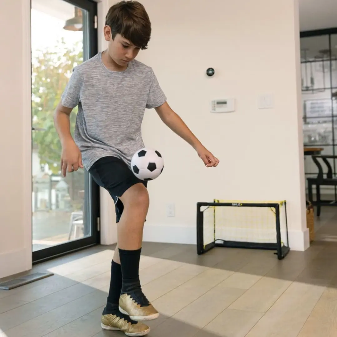 Sklz Pro Mini Soccer Voetbaldoel 56x39cm - Zwart/Geel - afbeelding 6 van 6