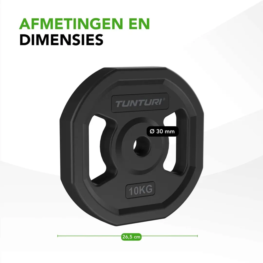 Tunturi Pro Aerobic Pump Gewichtenset 20kg - Zwart/Grijs