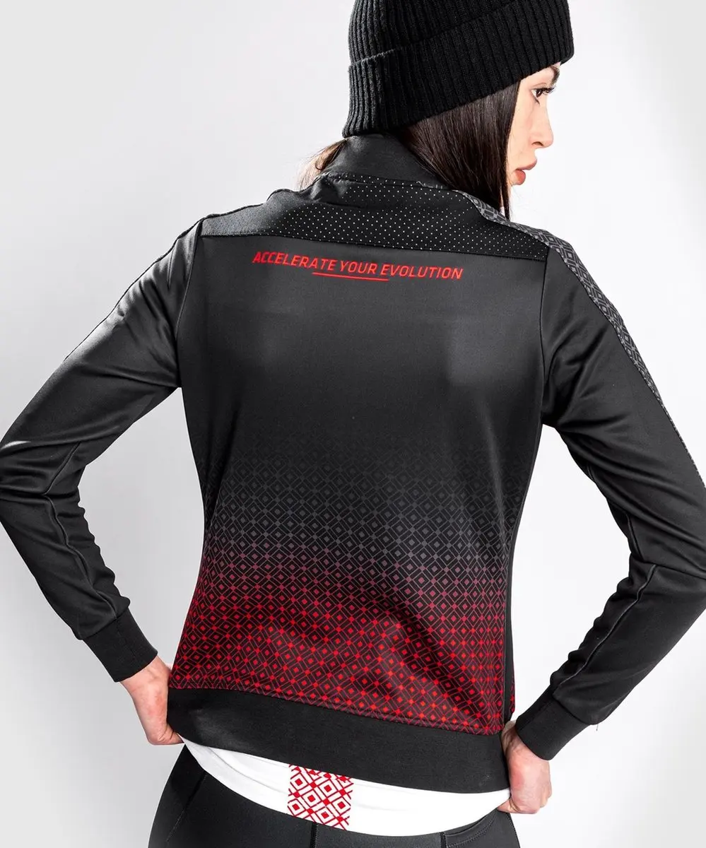 UFC Venum Performance Institute Trainingsjas Dames - S - Zwart/Rood