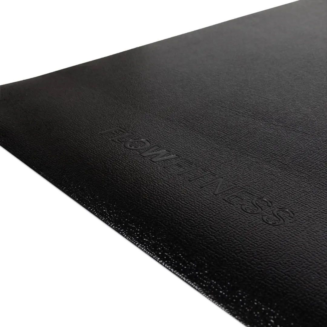 Flow Fitness Anti-Slip Beschermmat 229x91cm - Zwart