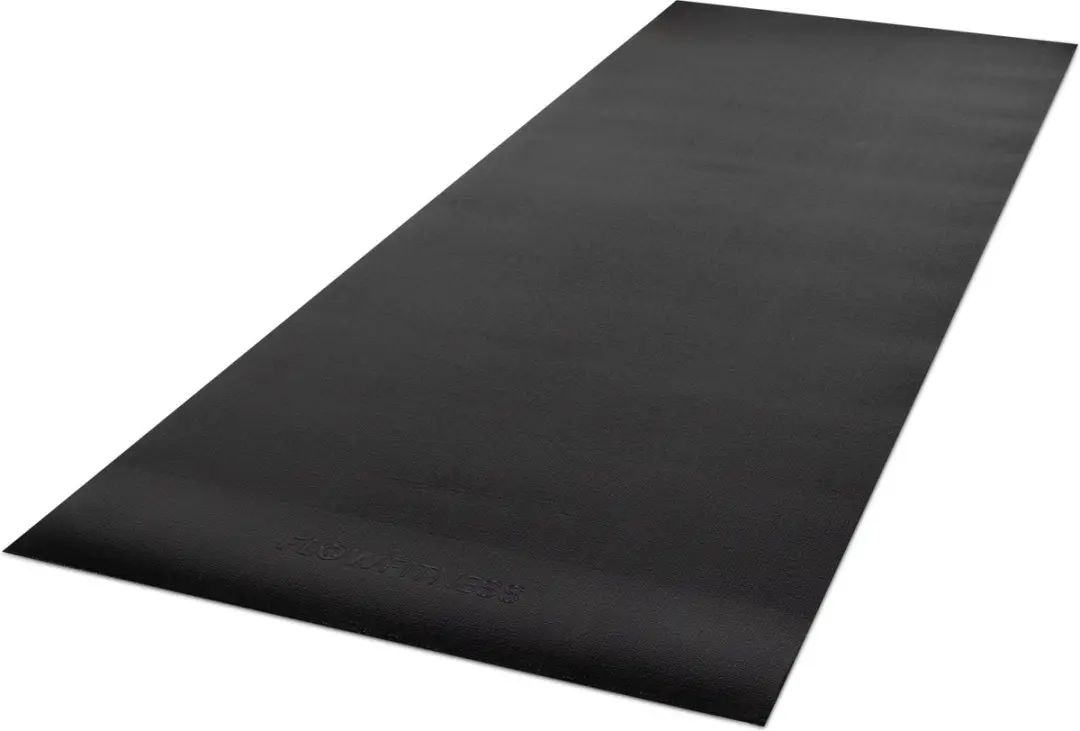 Flow Fitness Anti-Slip Beschermmat 229x91cm - Zwart