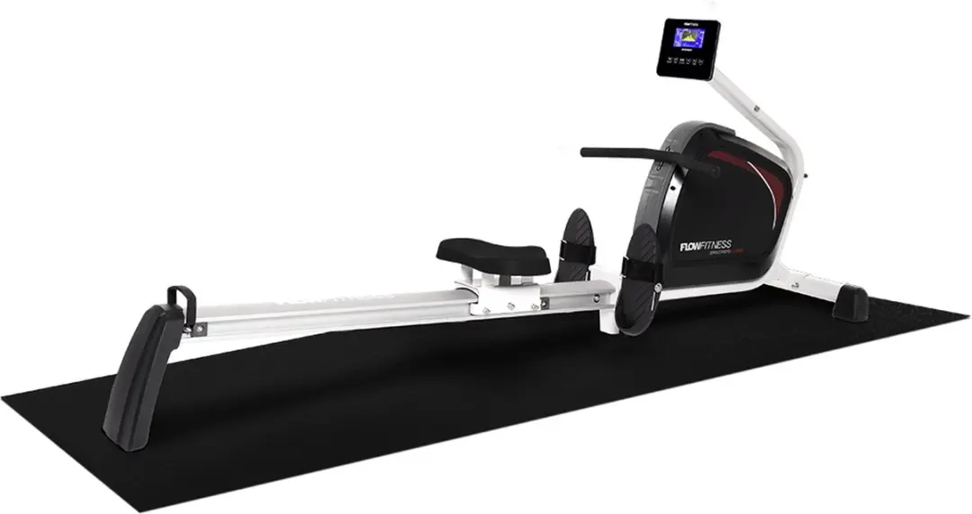 Flow Fitness Anti-Slip Beschermmat 229x91cm - Zwart - afbeelding 6 van 6