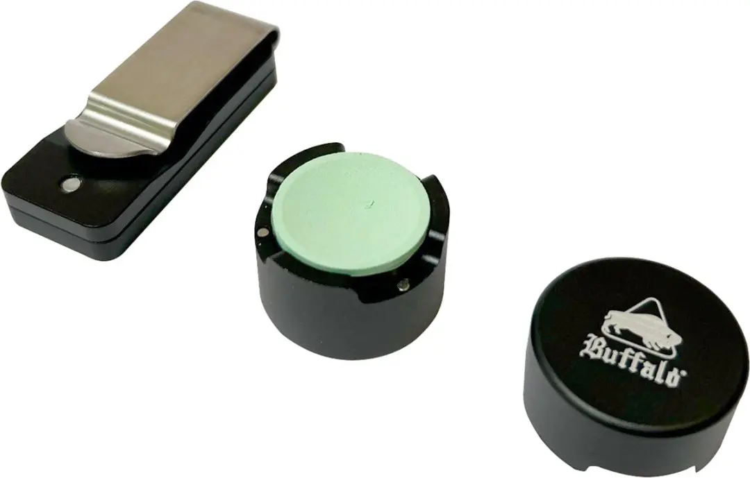 Buffalo Magnetische Krijthouder Rond - Zwart