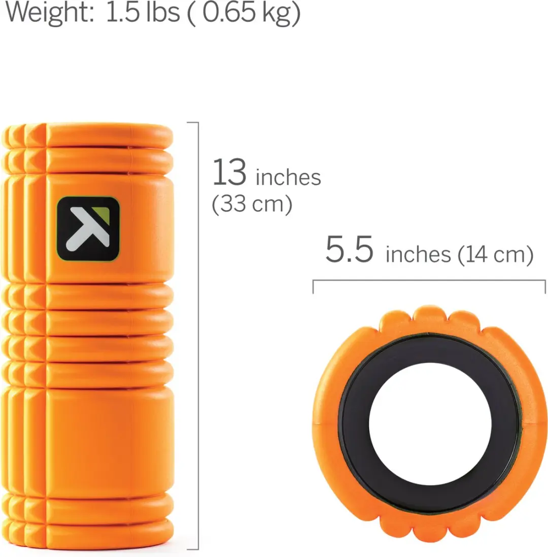 TriggerPoint The Grid 1.0 Foam Roller 33cm - Oranje