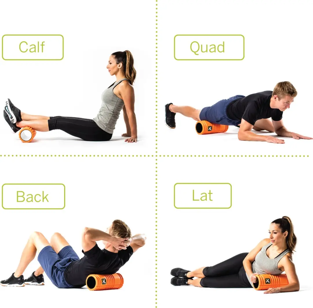 TriggerPoint The Grid 1.0 Foam Roller 33cm - Oranje