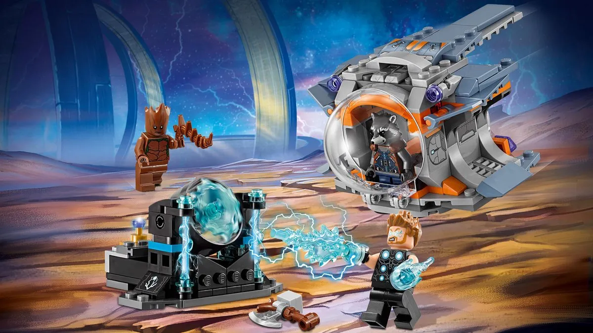 LEGO Super Heroes Thor Wapenzoektocht 76102 - 223 Stukken