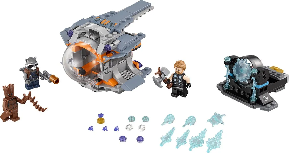 LEGO Super Heroes Thor Wapenzoektocht 76102 - 223 Stukken