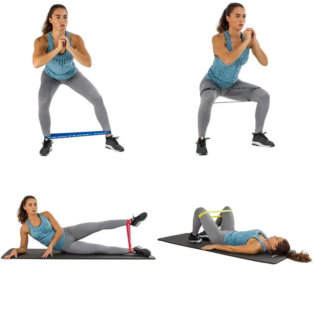 Tunturi Resistance Band Set - 5 Stuks - Core Sliders