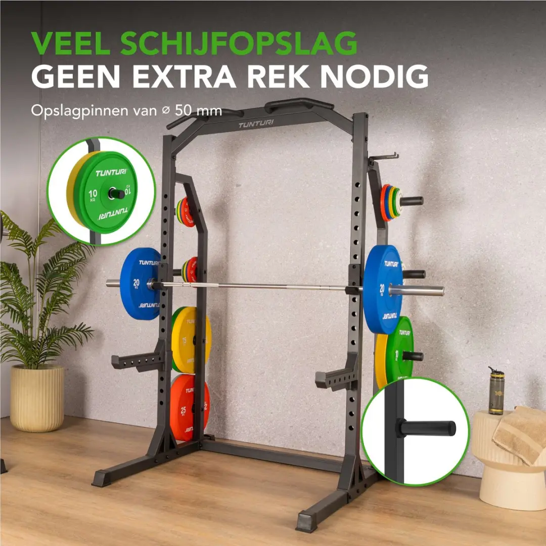 Tunturi HR60 Half Rack Krachtstation - 300 kg