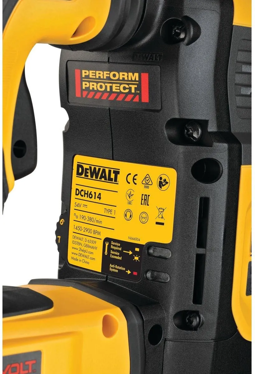 DeWalt DCH614N-XJ Accu Combihamer SDS-Max 54V XR FlexVolt - 10,5J