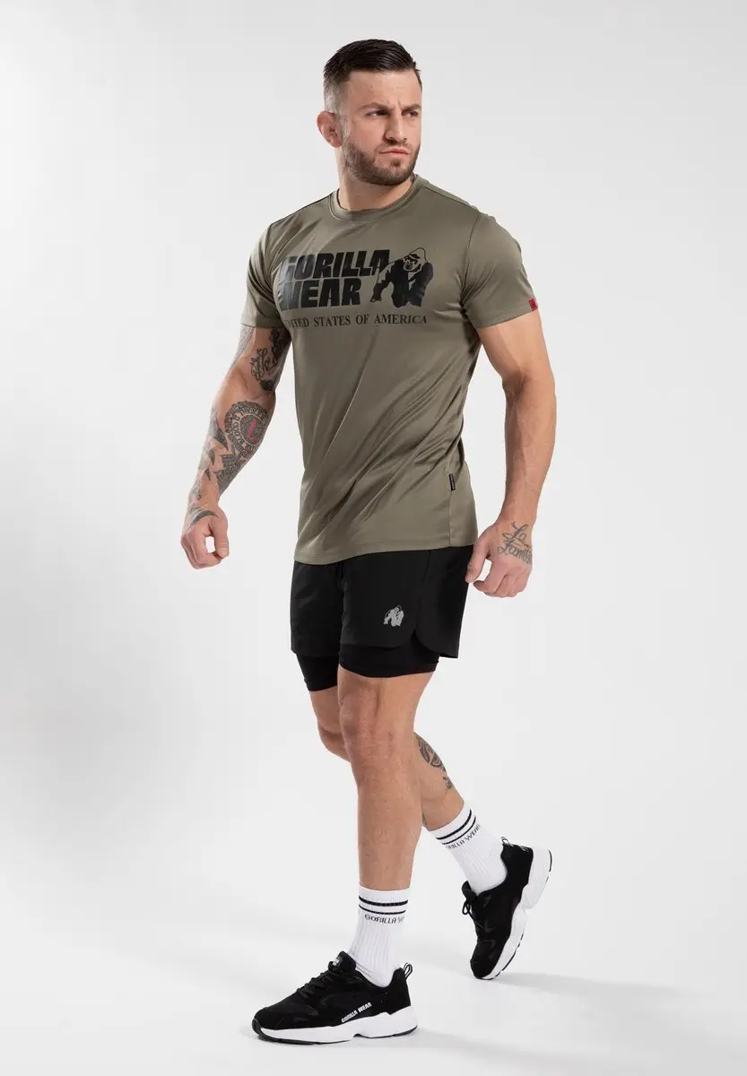 Gorilla Wear Classic Training T-shirt 2XL - Legergroen