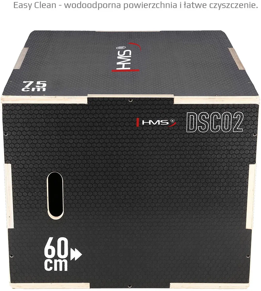 HMS Plyobox Hout 75x60x50cm - Zwart