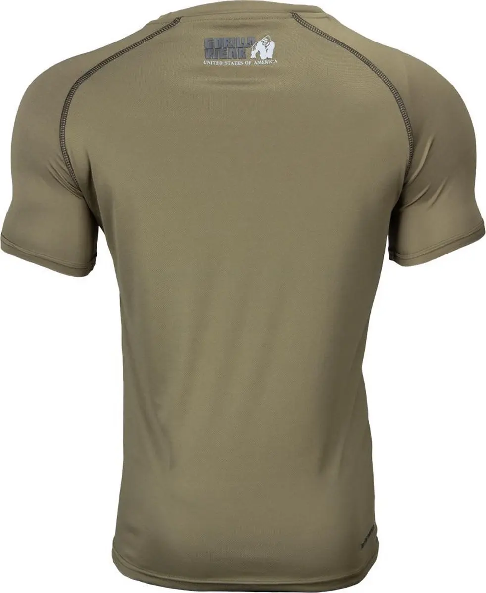 Gorilla Wear Performance T-shirt Legergroen L