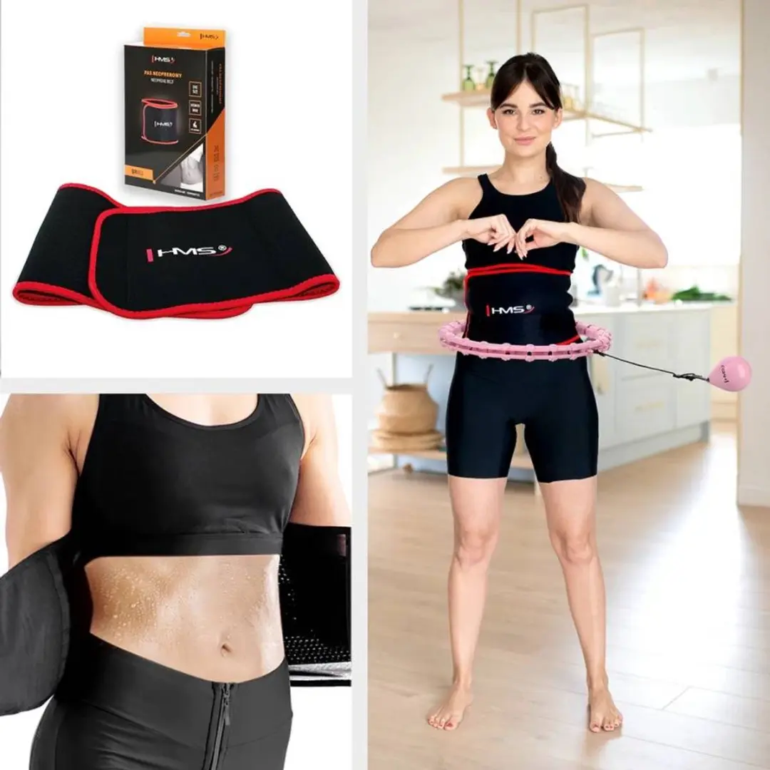 HMS Fitness Hoelahoep Plus Size Roze