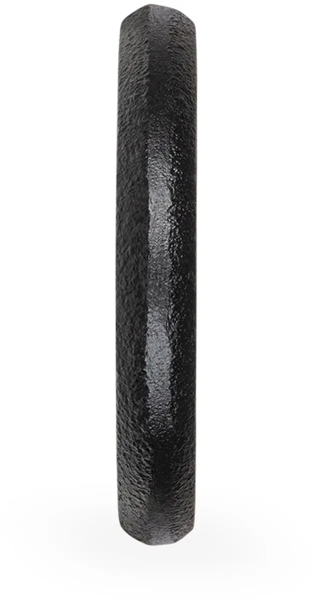 Virtufit Gietijzeren Gewicht 30mm 0,5kg - Zwart